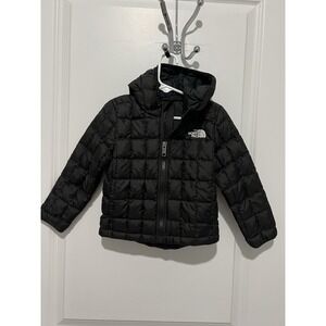 The North Face ThermoBall Hooded Jacket Black Size 2 Infant Winter